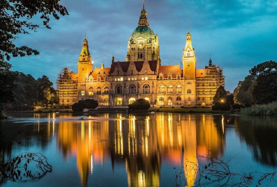 New town hall, Rahaus in Hanover.